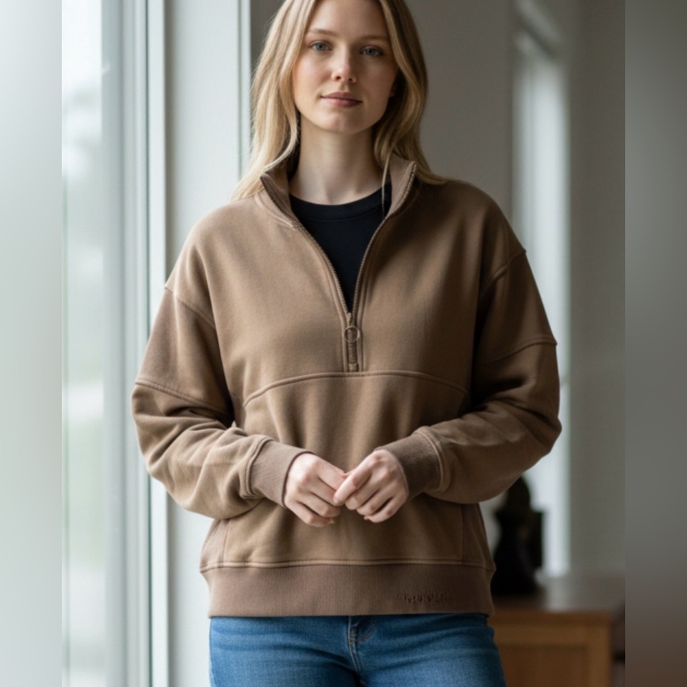 VUORI Women's Sedona Rib Half Zip Pullover
